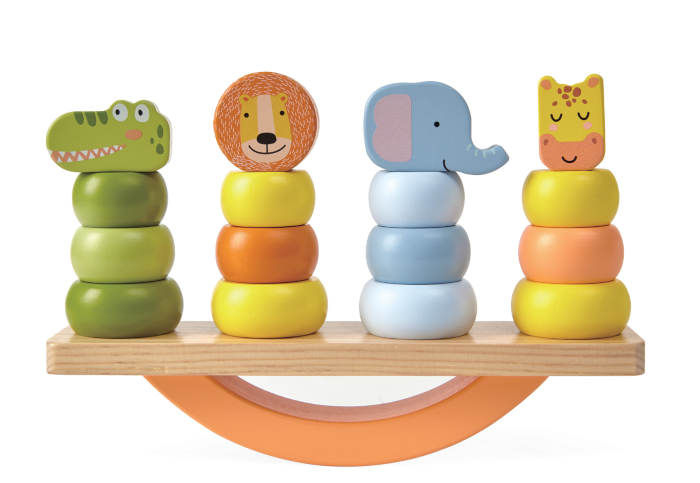 Träbalansspel