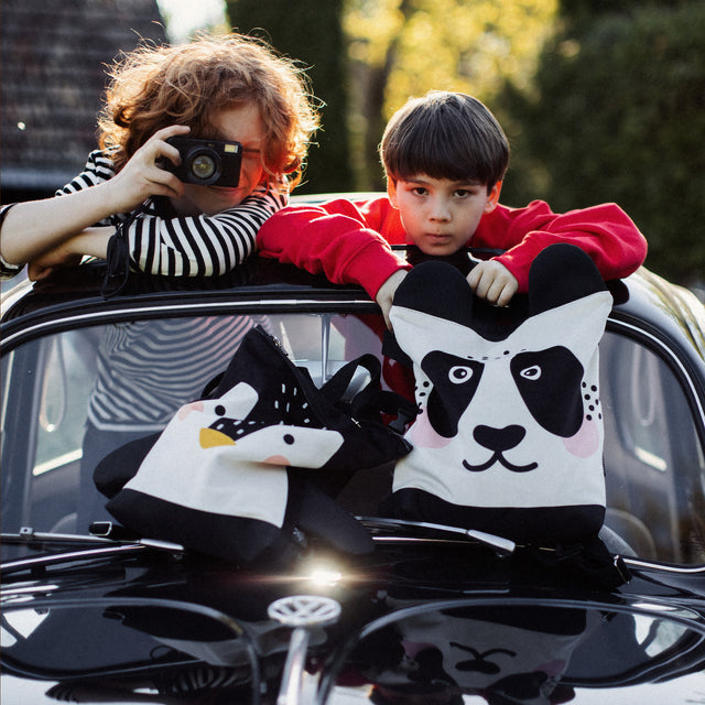 Barnryggsäck - Panda
